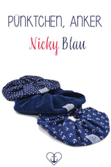 Scrunchie Set | AHOI | Anker & Punkte Haarband wishproject
