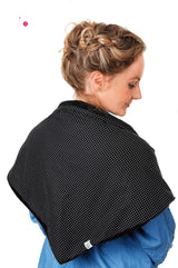 Bolero im schwarz weißem design