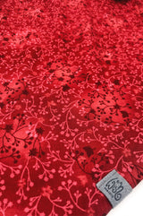 Detail von Halstuch Damen rot Bordeauxrot Weinrot