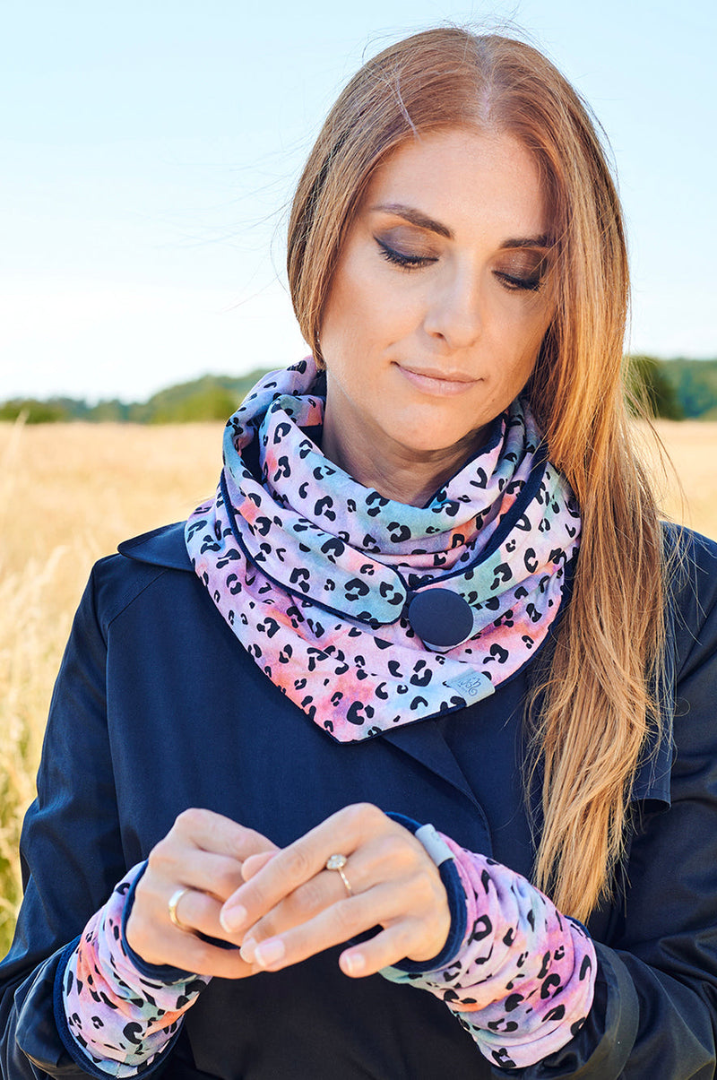 Armstulpen | Leo Bunt | Pastell Farben Stulpen wishproject 